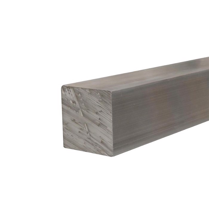 Massive quadratische Aluminiumstange