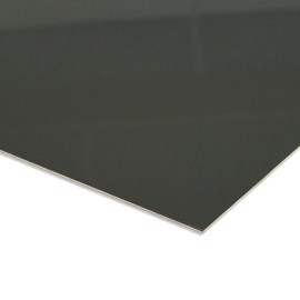 Anthrazit graue Aluminium Platte
