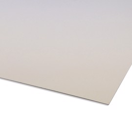 Weiße Aluminum Platte
